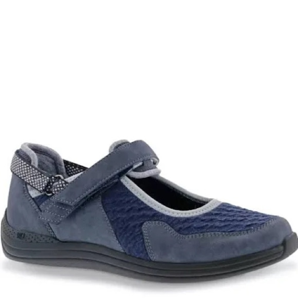 DREW Buttercup Mary Jane Flat Slip On Adjustable Orthopedic Size 10 Medium Width
